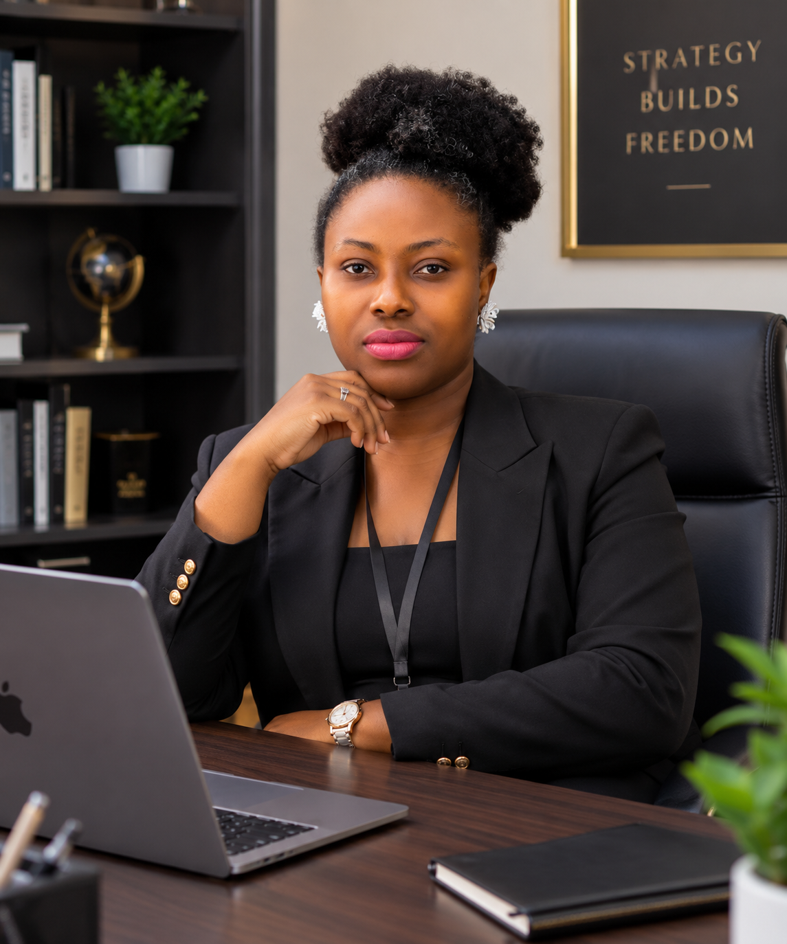 Portrait of Alberta Gyamfi